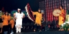 Quebec, 2008: Native American dancers perform at the opening session in Canada.