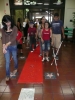 More than 100 students, teachers, and parents walk the red carpet for the Braille Institute Library Services awards celebration July 26 in Los Angeles. The library was decorated with all the glitter and glamor of a Hollywood event.