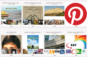 American Libraries' Pinterest page